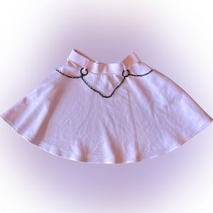 Hot Topic Pastel Pink O-Chain Skirt